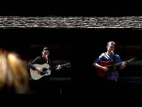 Presley Barker and Bryan Sutton Merlefest 2018