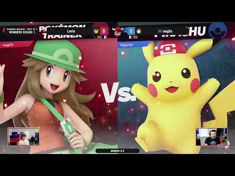 MINISH 5.5 SSBU - eaglix (Pokémon Trainer) VS Loris (Pikachu) - Winner Round 2