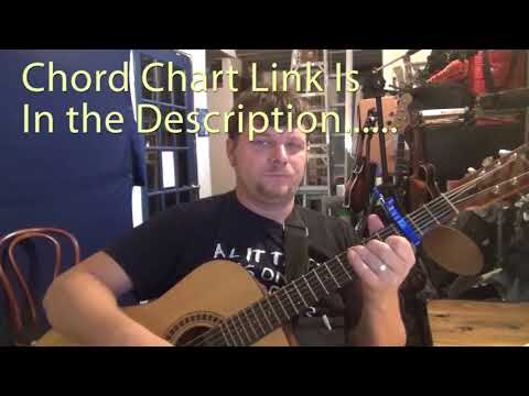 Knee Deep (Zac Brown) Guitar Chord Chart - Capo 3rd