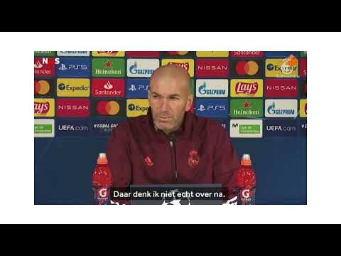 ZINEDINE ZIDANE ZIZOU SPEAKING SPANISH