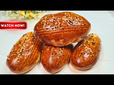 How to Make Homemade Simple Pogacha Bread | Turkish Poğaça Recipe