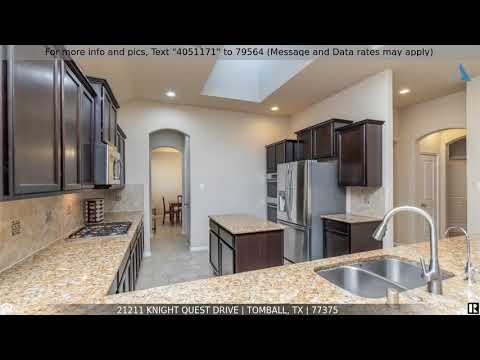 Priced at $380,000 - 21211 Knight Quest Drive, Tomball, TX 77375