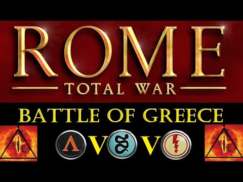 Rome TW: Battle of Greece: A.I. Only Battle (Greek City States V Macedon V Thrace)