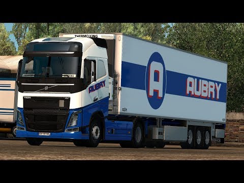 ETS 2 1.27 ProMods 2.16 RusMap 1.7.2 Volvo FH Clermont-Ferrand - Mazyr Part 1/3