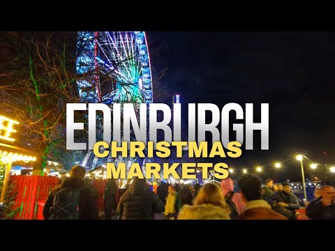 Edinburgh Christmas Market 2023 | a wee taster