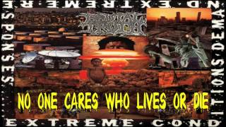Brutal Truth - Denial Of Existence + (lyrics on screen)