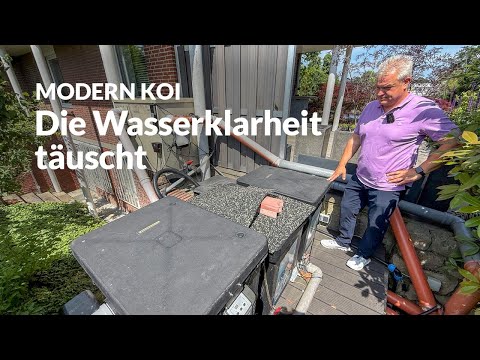Ennos Trommelfilter mit zu geringem Wasserdurchsatz | Modern Koi Blog #7855