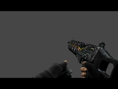 FPS Gauss rifle reloading animation