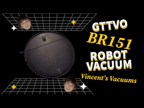 GTTVO Robot Vacuum Model BR151 | VINCENT'S VACUUMS | Review | Demonstration | Tuya App