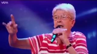 Rappende oma - Belgium’s Got Talent