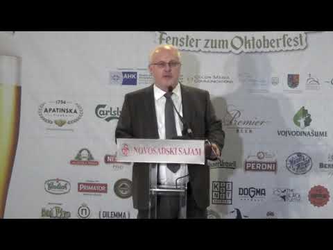 Novosadski Oktoberfest 2018 - Otvaranje - Martin Knapp, direktor Nemačko-srpske privredne komore