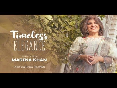 Bonanza Lawn By Marina Khan 2018 Timeless Elegance Collection