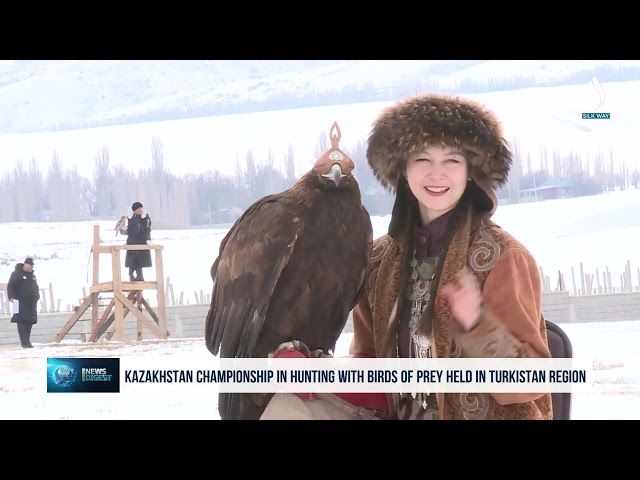Kazakhstan hosts championship in hunting with birds of prey in Turkistan region