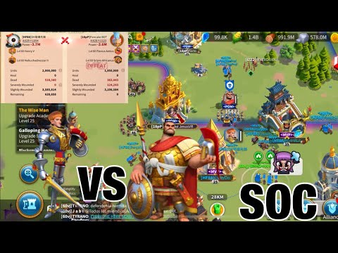 The best Archer rally on the flag in SOC!! | Rise of kingdoms kvk fight scenes!! | HENRY V SUPREMACY