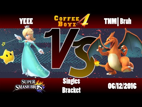 CB4 Singles - YEEE (Rosalina) Vs. TNM| Bruh (Charizard) SSB4 Bracket