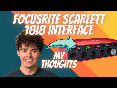 Focusrite Scarlett 18i8 3rd Gen USB Audio Interface (Review)