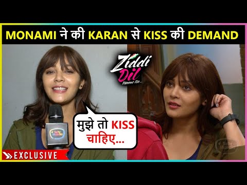 WHAT! Monami Demands A Kiss From Karan? | Ziddi Dil Maane Na | On Location | Exclusive