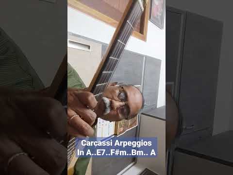 Arpeggios 7 - With Thumb And Three Fingers - Matteo Carcassi