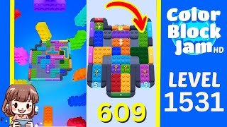Solusi Level 1531 Color Block Jam