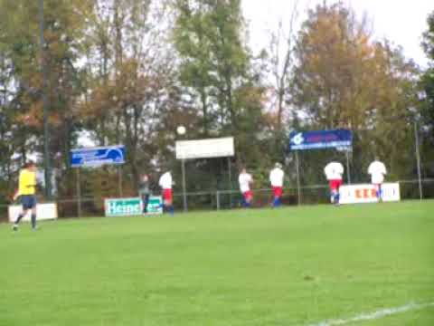 31-10-2009 Koudekerk 2 - Quick Boys 4 3-1 Doelpunt Jeroen Hogenes