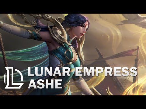 Lunar Empress Ashe Skin Preview - League of Legends