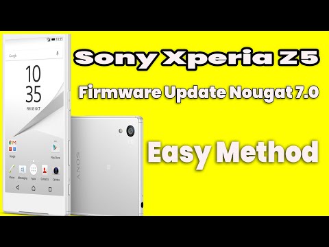 Sony Xperia Z5 E6833 ALL Flash Firmware Update Nougat 7 0 Easy Method