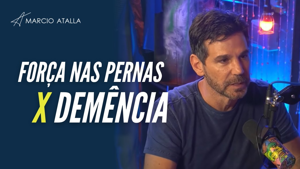 Sedentarismo: A principal causa de M0RTE e DEMÊNCIA | MARCIO ATALLA