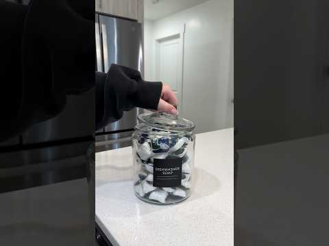 random kitchen restock🫧🧼 #asmr #asmrsounds #kitchen #restock #home #fyp #shorts