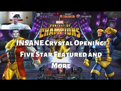 INSANE 5 Star Featured Crystal Opening! | Marvel Contest of Champions