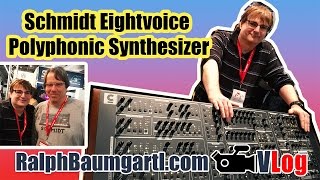 Video thumbnail for Schmidt Polyphonic Synthesizer | MUSIKMESSE 2016 by Ralph Baumgartl