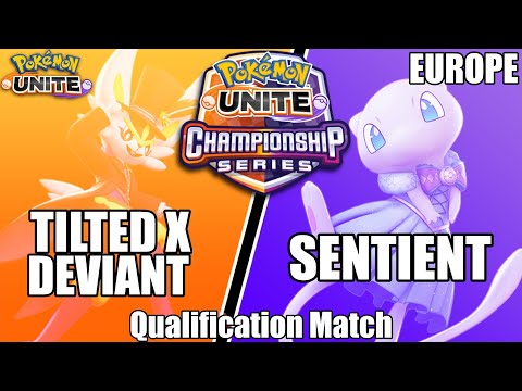 Tilted x Deviant vs Sentient - PUCS EU March Qualification Match - Pokemon Unite