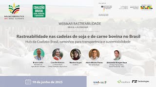 Rastreabilidade nas cadeias de soja e de carne bovina no Brasil