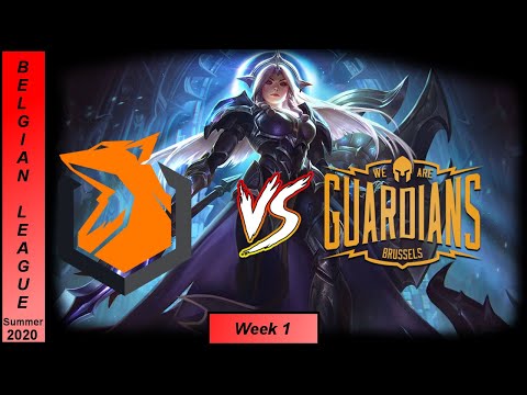 Sector One vs Brussels Guardians Highlights | Belgian League 2020 Summer Week 1