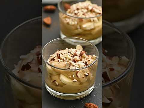 Perfectly Portioned Skinny Banana Pudding | Skinny Ms. #shorts