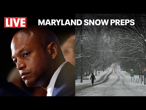 LIVE: Maryland Governor Wes Moore shares state snow preparations ahead of winter storm | FOX 5 DC
