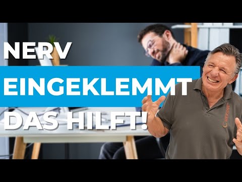 Du hast dir den Nerv im Nacken eingeklemmt? So einfach hilfst du dir!