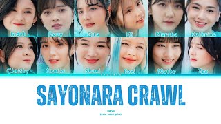 Download lagu JKT48 - Sayonara crawl ( color coded lyrics) mp3