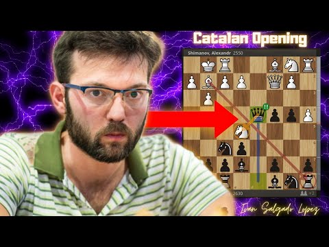 MUST KNOW Exchange Sacrifice in the Catalan Opening - Alexandr Shimanov vs Ivan Salgado Lopez