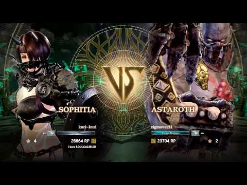 SoulCalibur 6 (Sophitia) Nyawu vs (#6 Ranked Astaroth) Zigmover21 - 03