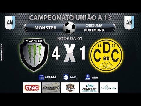 CAMPEONATO UNIÃO A 13 - MON 04X01 CDC