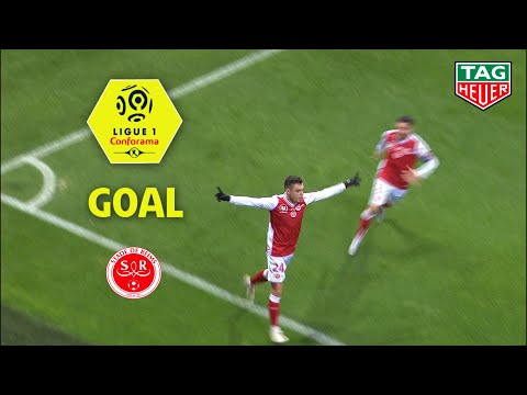 Goal Mathieu CAFARO (24') / Stade de Reims - AS Monaco (1-0) (REIMS-ASM) / 2018-19