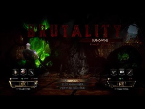 Mortal kombat 11 kano brutality tutorial:  brutal blade