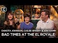 Dakota Johnson Jon Hamm Cailee Spaeny Talk Bad Times At The El Royale