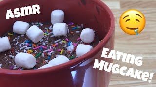 ASMR Eating Chocolate Mug Cake! *Intense Tingles*
