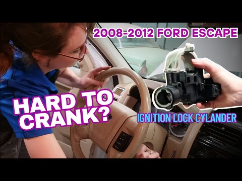Replacing an Ignition Lock Cylinder | 2008-2012 Ford Escape