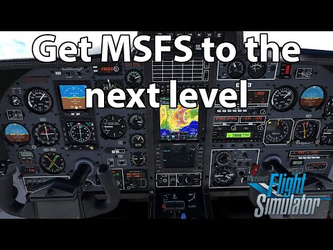 PMS50 GTN 750 is a must have | Black Square TBM 850 | Courchevel | MSFS 2020