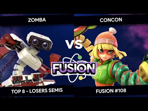 Fusion #108 - Zomba (R.O.B.) vs ConCon (Min Min) - Top 8 - Losers Semis