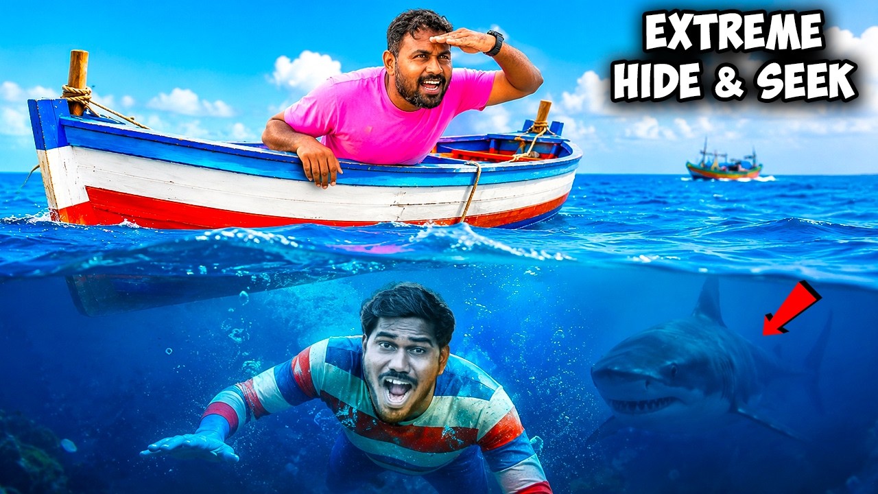 Extreme Hide & Seek: 30 Minutes in the Sea!