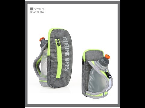 Multifunctional Water Repellent Hand Bag Pack for Cellphones & Bottle Holder for Running, Jogging