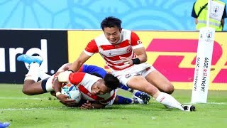 海外メディアはサモアを撃破した日本の3連勝を絶賛「さらなる花火」「ネバーギブアップ精神が終盤を支える」